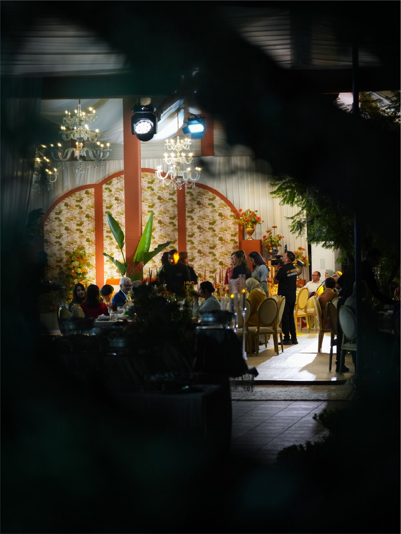 Dinner in an intimate atmosphere