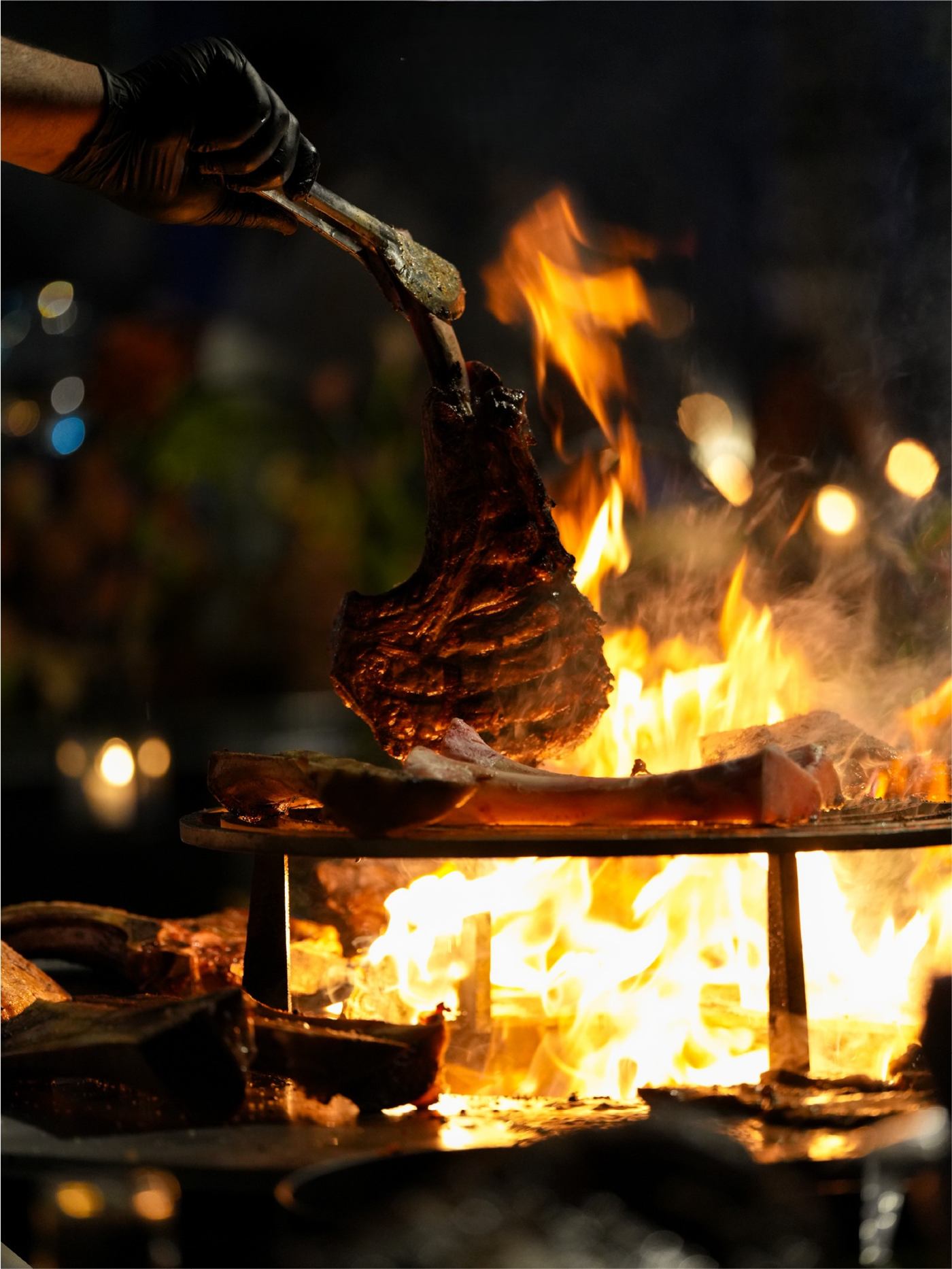 Wood-fire gastronomy